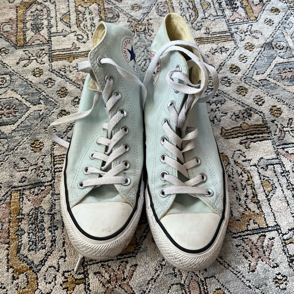 Converse Sky Blue Canvas High-Tops